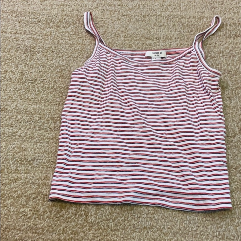 cute summer striped tank